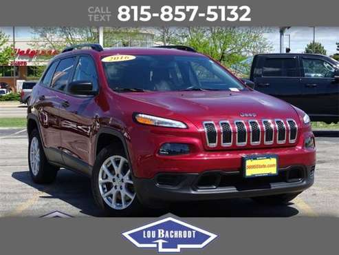 2016 Jeep Cherokee Sport - - by dealer - vehicle for sale in Rockford, IL