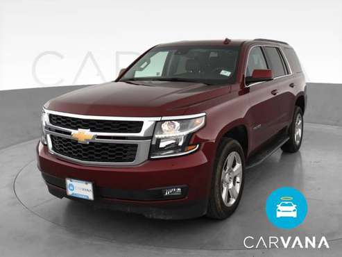 2016 Chevy Chevrolet Tahoe LT Sport Utility 4D suv Red - FINANCE -... for sale in NEWARK, NY