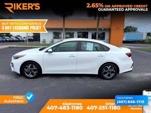 2019 Kia Forte LXS - Call/Text - - by dealer - vehicle for sale in Kissimmee, FL