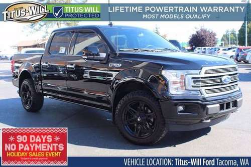 2018 Ford F-150 4x4 4WD F150 Truck Limited Crew Cab - cars & trucks... for sale in Tacoma, WA