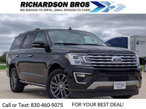 2019 Ford Expedition Limited hatchback Agate Black Metallic - cars &... for sale in Floresville, TX