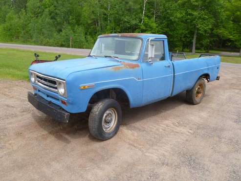 1970 INTERNATIONAL IH TRUCK PICK UP 4X4 V8 MANUAL TRANS RUNS DRIVES for sale in Westboro, WI