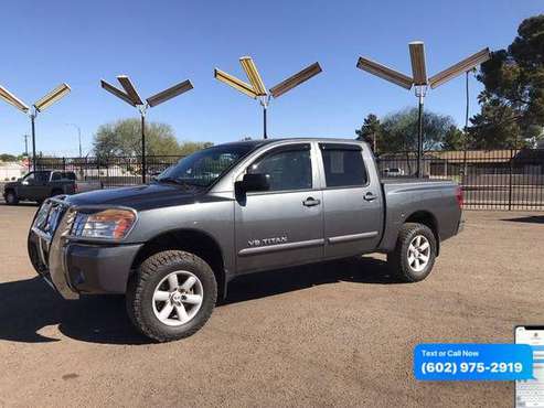 2012 Nissan Titan Crew Cab SV Pickup 4D 5 1/2 ft - Call/Text - cars... for sale in Glendale, AZ