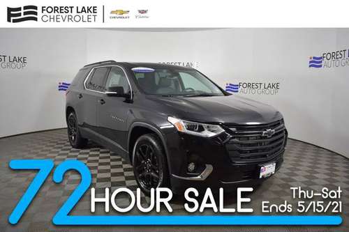 2020 Chevrolet Traverse AWD All Wheel Drive Chevy LT Leather SUV for sale in Forest Lake, MN