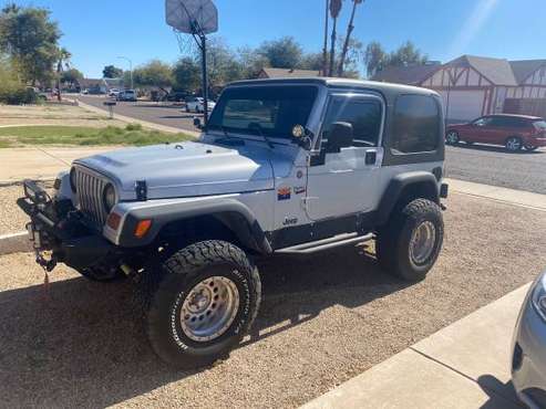 2004 Jeep Wrangler sport for sale in Peoria, AZ
