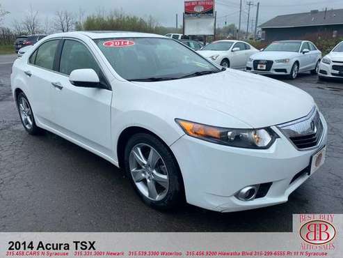 2014 ACURA TSX! HEATED LEATHER! SUNROOF! PREMIUM SOUND! - cars & for sale in N SYRACUSE, NY