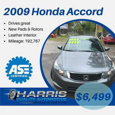 2009 honda accord runs great! priced to move - - by for sale in Holiday, FL