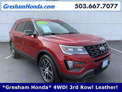 2016 Ford Explorer Sport 4x4 4WD SUV - cars & trucks - by dealer -... for sale in Gresham, OR