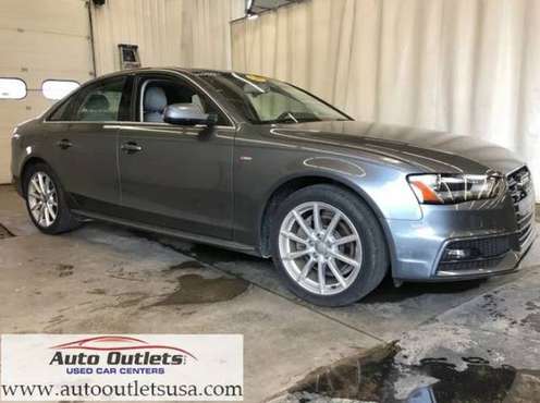2014 Audi A4 2 0T Premium Plus AWD Heated Seats Moonroof - cars & for sale in Wolcott, NY