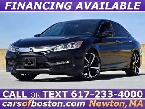 2017 HONDA ACCORD EX ONE OWNER 56k M 19 INCH SPORT WHEELS ↑ GREAT DEAL for sale in Newton, MA
