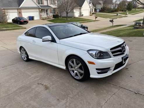 2014 Mercedes-Benz C- 350 Coupe 4MATIC AWD - cars & trucks - by... for sale in Bettendorf, IA