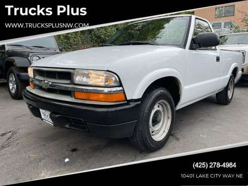2003 Chevrolet S-10 Chevy Truck Base 2dr Standard Cab Rwd LB - cars for sale in Seattle, WA