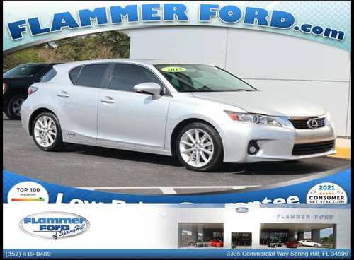 2013 Lexus CT 200h 5dr Sdn Hybrid - - by dealer for sale in Spring Hill, FL