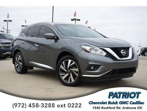 2017 Nissan Murano Platinum - SUV - cars & trucks - by dealer -... for sale in Ardmore, TX