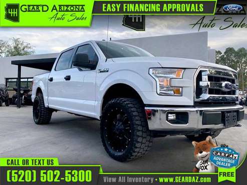 2016 Ford F150 for $29,999 or $462 per month! - cars & trucks - by... for sale in Tucson, AZ