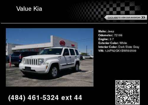 2011 Jeep Liberty Sport - - by dealer - vehicle for sale in Philadelphia, PA