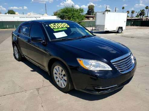 2013 Chrysler 200 LX FREE CARFAX ON EVERY VEHICLE - cars & trucks -... for sale in Glendale, AZ