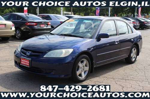2005 *HONDA**CIVIC* EX 1OWNER GAS SAVER CD ALLOY GOOD TIRES 510724 for sale in Elgin, IL