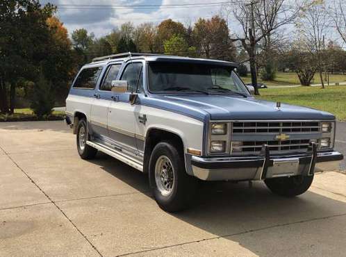 1985 Suburban C20 Silverado 454 Low miles - cars & trucks - by owner... for sale in Masonic Home, KY