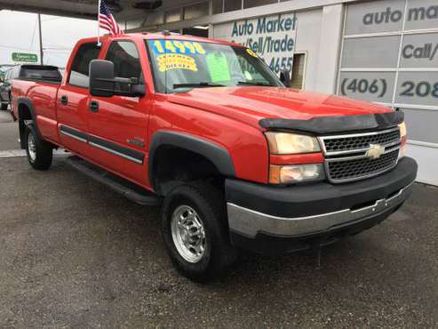 *2005 Chevy 2500HD LT 6.6L Duramax!!! Nice Truck!!! Runs Excellent!! for sale in Billings, MT
