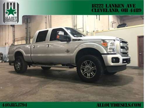 2014 Ford F250 Diesel 4x4 PowerStroke Platinum,Leather,Bluetooth, for sale in Cleveland, OH