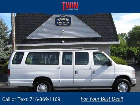 2014 Ford Econoline Wagon XLT wagon Oxford White - cars & trucks -... for sale in Spencerport, NY