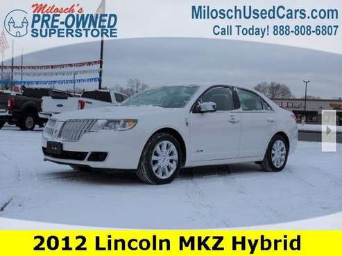 2012 Lincoln MKZ 4dr Sdn Hybrid FWD - - by dealer for sale in Lake Orion, MI