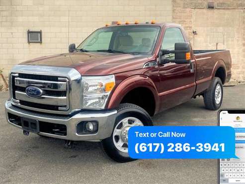 2016 Ford F-250 F250 F 250 Super Duty XLT 4x4 2dr Regular Cab 8 ft for sale in Somerville, MA