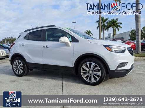 2019 Buick Encore Summit White Great price! - cars & trucks - by... for sale in Naples, FL