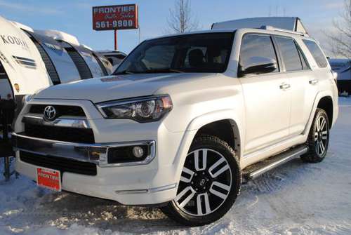 2016 Toyota 4 Runner Limited, AWD, Sunroof, Leather, Navi, Pearl for sale in Anchorage, AK