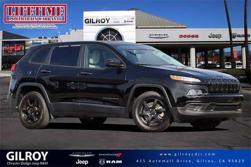 2017 Jeep Cherokee Certified Sport SUV - - by dealer for sale in Gilroy, CA