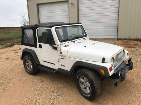 Jeep Wrangler 2001 for sale in Victoria, TX