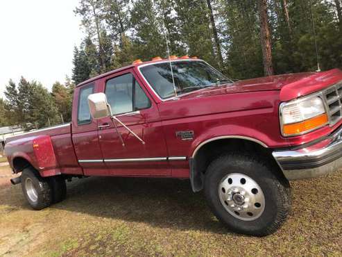 1995 ford powerstroke dually 4x4 - cars & trucks - by owner -... for sale in Chattaroy, WA