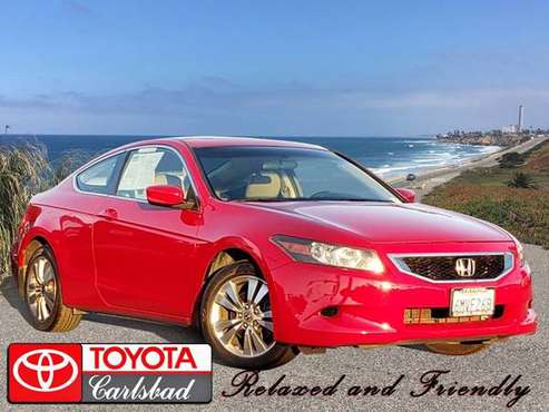 2010 Honda Accord Cpe Ex-l - cars & trucks - by dealer - vehicle... for sale in Carlsbad, CA