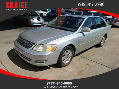 2002 Toyota Avalon - cars & trucks - by dealer - vehicle automotive... for sale in Durham, NC