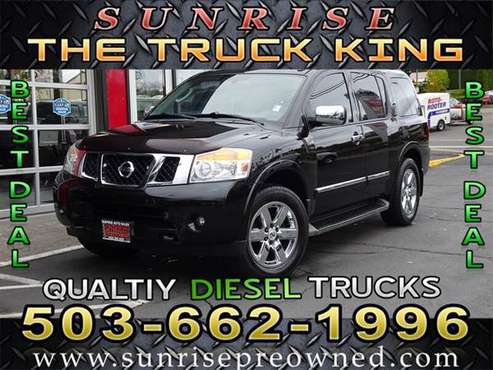 2011 Nissan Armada 4x4 4WD Platinum SUV for sale in Milwaukie, OR