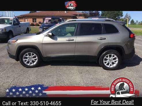 2017 Jeep Cherokee Latitude suv Tan - cars & trucks - by dealer -... for sale in Mansfield, OH