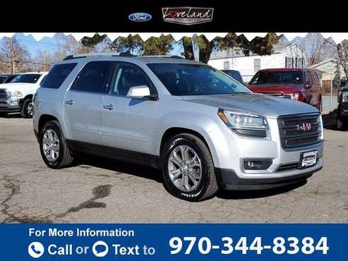 2013 GMC Acadia SLT-1 suv Quicksilver Metallic - cars & trucks - by... for sale in Loveland, CO