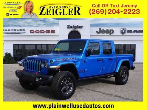 2021 Jeep Gladiator Rubicon - - by dealer for sale in Plainwell, MI
