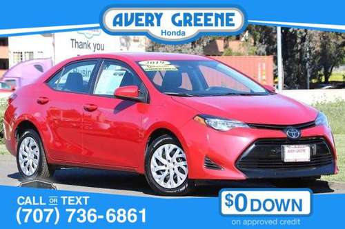 2019 Toyota Corolla LE - - by dealer - vehicle for sale in Vallejo, CA