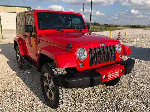 2016 Jeep Wrangler - cars & trucks - by dealer - vehicle automotive... for sale in Aubrey, TX