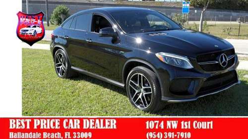 2016 MERCEDES BENZ GLE450 AMG**1 OWNER 0 ACCIDENTS**BAD CREDIT APPROVD for sale in Hallandale, FL