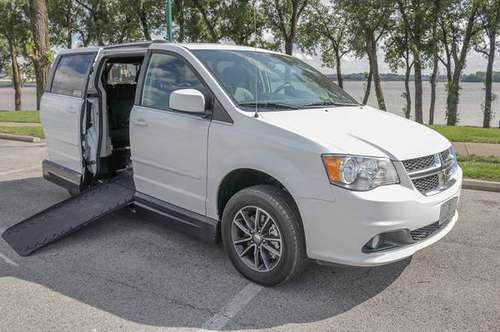 2017 Dodge Grand Caravan SXT wheelchair conversion van for sale in Springfield, OH