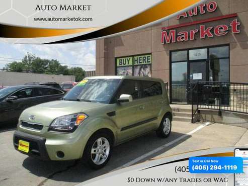 2010 Kia Soul + 4dr Crossover 5M $0 Down WAC/ Your Trade - cars &... for sale in Oklahoma City, OK