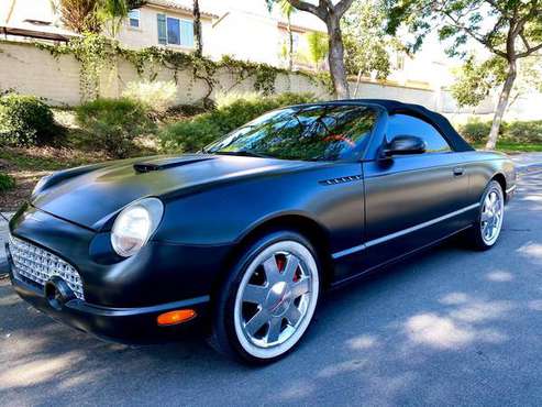 2003 FORD THUNDERBIRD DELUXE CONVERTIBLE, RED INTERIOR, SRT8 - cars... for sale in San Diego, CA