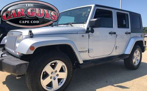 2008 Jeep Wrangler Unlimited Sahara 4x4 4dr SUV < for sale in Hyannis, MA
