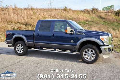 2012 *Ford*F250 Lariat Crew Cab 4X4 Diesel - cars & trucks - by... for sale in Memphis, TN