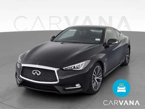 2018 INFINITI Q60 3.0t Luxe Coupe 2D coupe Black - FINANCE ONLINE -... for sale in Washington, District Of Columbia