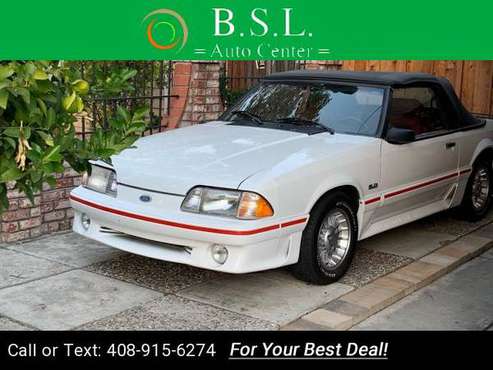 1987 Ford Mustang GT 2dr Convertible Convertible Unspecified - cars... for sale in Redwood City, CA