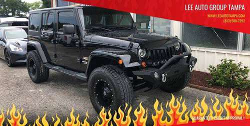 2013 Jeep Wrangler Unlimited Sahara 4x4 4dr SUV for sale in TAMPA, FL